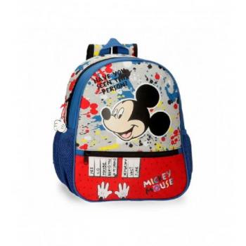 Disney Mickey Colour Mayhem Mochila Preescolar Adaptable Multicolor 23x28x10 cms Poliéster 6,44L