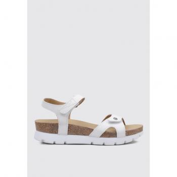 Sandalias de Mujer Panama Jack Sulia Basics B1 Napa Blanco-White