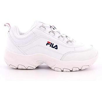 Fila Strada Low White Girls' Sneakers