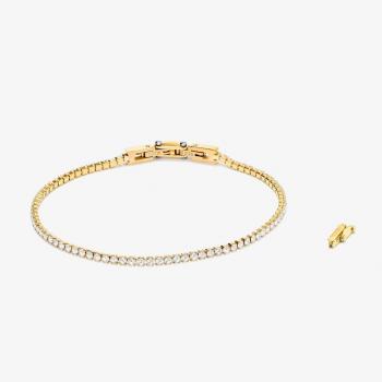 Pulsera Radiant Riviere Oro Blanco Freedom RH000009 - Pulsera de hombre Freedom de acero dorada, modelo Radiant, código RH000009