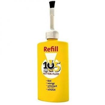 INNOTECH Kettenspray 'High Tech 105' Reinigen und schmieren in einem Arbeitsgang, Die Kombination verschiedener organischer Lösemittel auf Kohlenwasserstoffbasis in Verbindung schmieraktiver Substanzen sorgt für ein tiefes Eindringen in