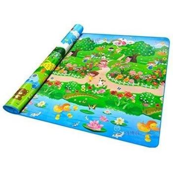 ZEARO Alformbra Bebe Alfombra Suave para Niños Picnic Viaje Alfombra de Juego Puzzle Juego Estera Juguetes Tapete 2*1.8