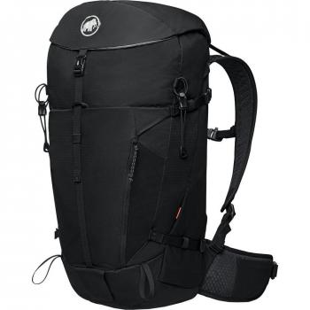 Mochila de montaña Mammut Lithium 30 L - Color negro, capacidad de 30 litros, diseño ergonómico, sistema de ventilación en la espalda, compartimento para hidratación, múltiples bolsillos y correas ajustables