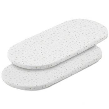 Pack 2 sábanas bajeras para moisés Cambrass Rabbit