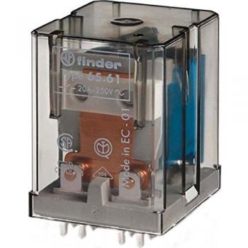 Relé Finder 24VDC 1C Abierto 20A/250Vac