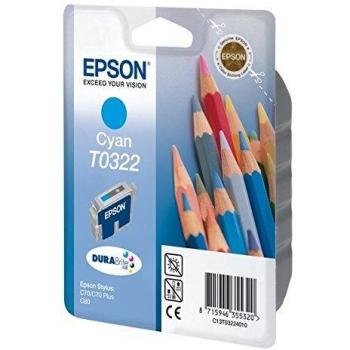 Cartucho de Tinta Epson T0322 Cian 16ml