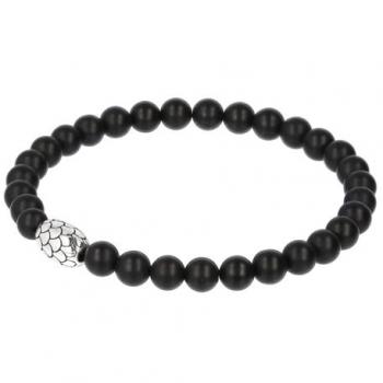 Pulsera Hombre Albert M. WSOX00135.BOM - Pulsera de acero inoxidable, diseño moderno, cierre seguro, resistente al agua, ajustable a diferentes tamaños de muñeca