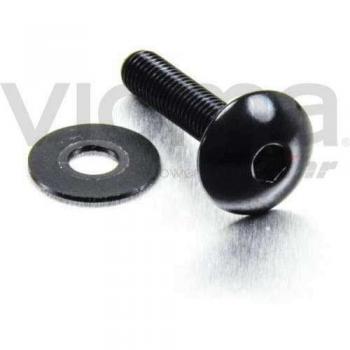 PRO-BOLT - 49850 : Tornillo De Aluminio Cabeza Redondeada M6 X