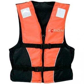 Lalizas Action Ayuda de Flotabilidad, Unisex Adulto, Naranja/Negro, 40-70 kg