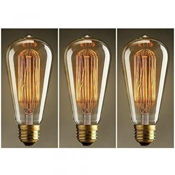 Bombillos PACK 1/3/6/12/24, estilo retro Edison - Squirrel Cage - para iluminación antigua y nostálgica, E27 40.00 wattsW 230.00 voltsV