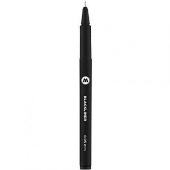 Rotulador Fineliner Molotow Blackliner 0,05mm Negro