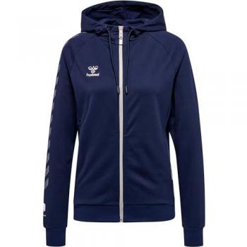 Hummel Move Grid Women's Cotton Zip-Up Hoodie