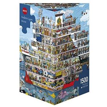 Puzzle Heye Crucero Triangular 1500 Piezas Lyon