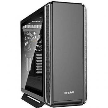 BE QUIET TORRE E-ATX SILENT BASE 801 WINDOW SILVE 3 VENTILADORES/INSONORIZADA/CRISTAL TEMPLADO BGW30