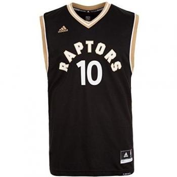 adidas Toronto Raptors derozan Réplica Camiseta de baloncesto para hombre, color  - schwarz / gold / weiß, tamaño M