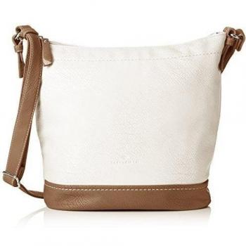 Tom Tailor AccCIARA - Bolsa de Hombro Mujer
, color Blanco, talla 33x28x12 cm