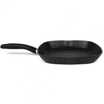 Sartén de Aluminio Forjado Orbegozo RUF3528 con Recubrimiento de Piedra, 28 cm