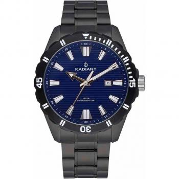 Reloj de hombre Radiant Tagrad II RA602203 de acero y correa negra
