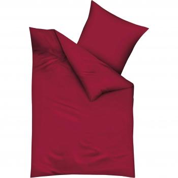 Kaeppel G-130006-14D1-VA97 - Juego de fundas para edredón, 135 cm x 200 cm, color rojo