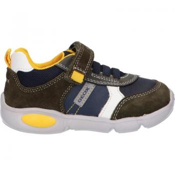 Zapatillas Deportivas para Niño Geox B154EA 022BC B Pillow Multicolor Verde Oscuro/Navy EU 20