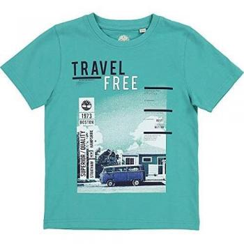 Timberland - Camiseta para niño azul 6 años