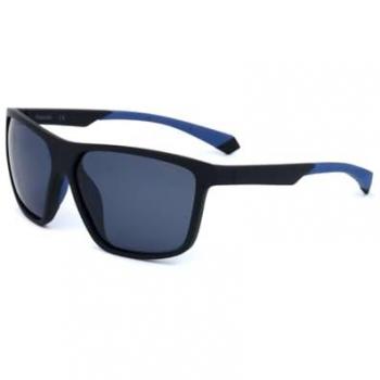 Gafas de Sol Polaroid PLD 7044/S para Hombre en Negro y Azul Mate