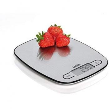 Laica LA048 Balanza electrónica gris vol liquidos 5 kg, Acero