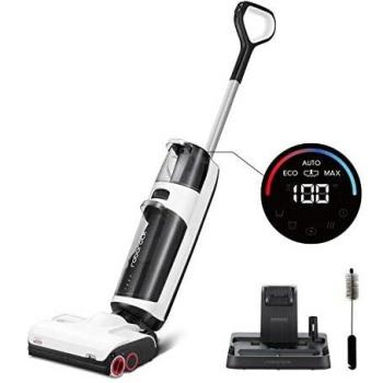 Roborock Dyad Pro Aspiradora Escoba Inalámbrica Seco/Húmedo con Sistema de Autolimpieza y Secado 260W Negra/Blanca
