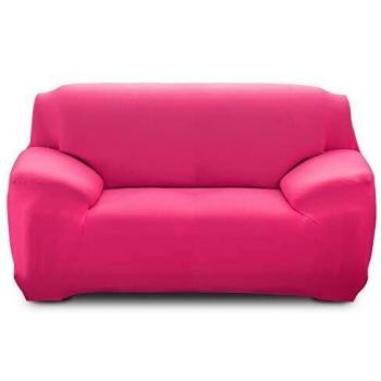 HIFUAR Fundas para Sofa Elástica 1,2,3,4 Plazas,Cubre Sofá Universal Cubierta de Sofá de Color Sólido Protector de Sofá o Sillón