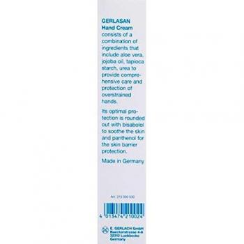 Gehwol Gerlasan Hand Cream (500ml) - Moisturising hand cream, enriched with natural ingredients, designed to hydrate and protect dry skin, suitable for daily use