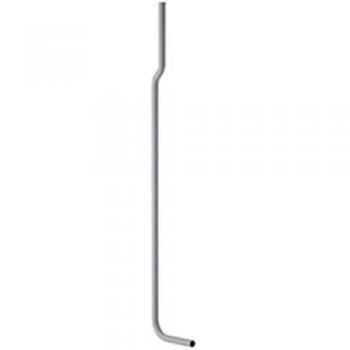 Tubo de descarga alta Geberit Ø32 mm con codo 90° y dos bridas para wc