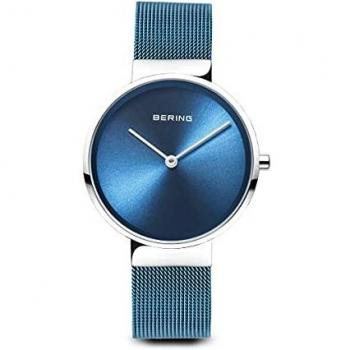 BERING Womens Analogue Quartz Classic Collection Watch with Stainless Steel Strap & Sapphire Crystal 14531-308