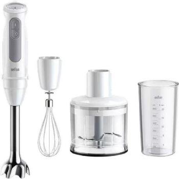 Batidora de Mano Braun MQ50236MWH 1000W con Accesorios y Bolsa Lunchbag