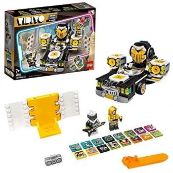 LEGO 43112 VIDIYO Robo Hiphop Car, Creador de Vídeos Musicales de Juguete, App Realidad Aumentada, Set con Mini Figuras