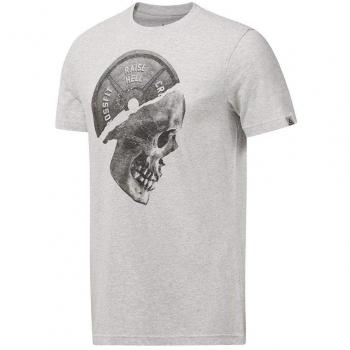 Reebok DH3693 CF Plated Skull tee Camiseta, Hombre, Small