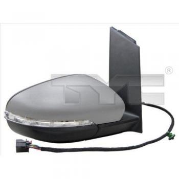 Espejo retrovisor TYC 337-0177, tipo: espejo retrovisor, características: diseño original de equipo, ajuste manual, vidrio templado para mayor resistencia, acabado en negro, compatible con múltiples modelos de vehículos