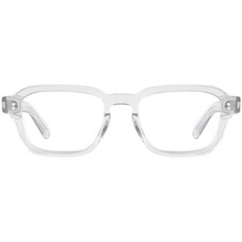 CHIMI A Light Grises Gafas Recetadas para Hombre con Armazones Cristal y Lentes Transparentes