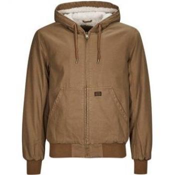 Superdry Vintage Workwear Hooded Bomber Jacket for Men in Brown
