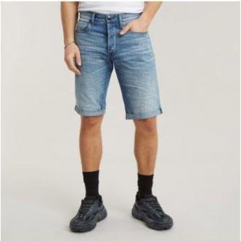 G-Star Men's 3301 Denim Shorts - Casual Cotton Blue