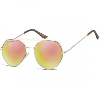 Montana Eyewear MS83 MS83D Men's Gold Sunglasses 57mm
