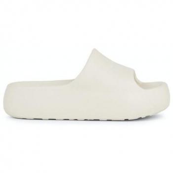 Chanclas Tommy Jeans Chunky Flatform Beige para Mujer, características: diseño de plataforma gruesa, material sintético, suela antideslizante, estilo casual y moderno