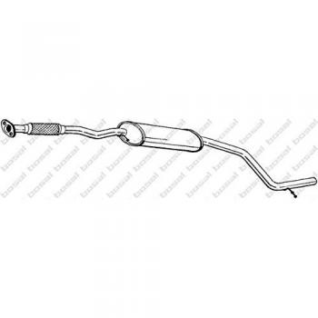Silenciador Intermedio BOSAL 285-795 para FORD MONDEO 1 y 2 Kombi