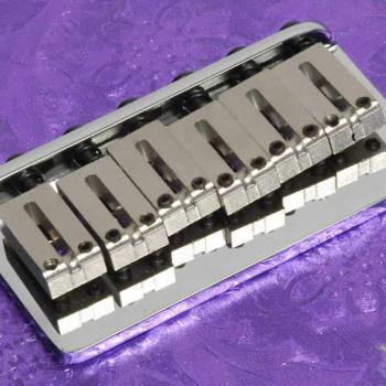 Fender American Standard Stratocaster Hardtail Bridge Assembly, Chrome