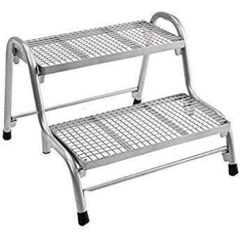 Escalón Doble Desmontable Prima Brunner - Soporta hasta 120kg, Medidas: 55 x 61 x H18/37.5/43 cm