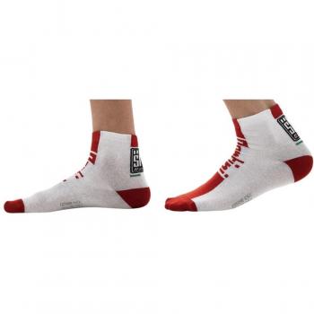 Santini - Calcetines, talla X-L/2X-L, color rojo