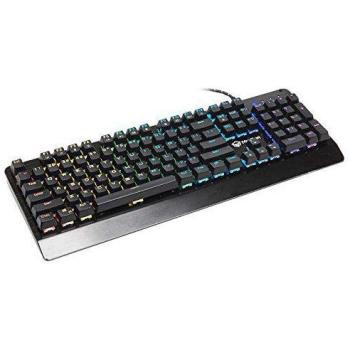 Teclado Mecánico Gamer Meetion MK01 con Retroiluminación RGB, Switch Azul y Función Anti-Ghosting - Cable 1.80m