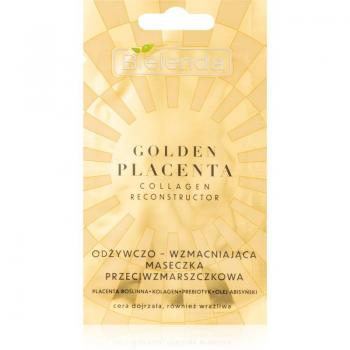 Mascarilla Crema Anti-Envejecimiento Bielenda Golden Placenta Reconstructor 8 g