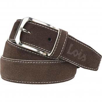 Cinturón de mujer Lois de piel genuina en color marrón, modelo 501033, ideal para uso diario