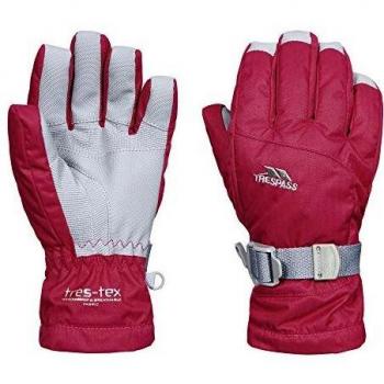 Trespass 5045274747669 Guantes Infantiles, Morado, Talla 116-128, Unisex-Baby