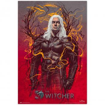 Póster The Witcher Gerald de Rivia 91.5 x 61 cm